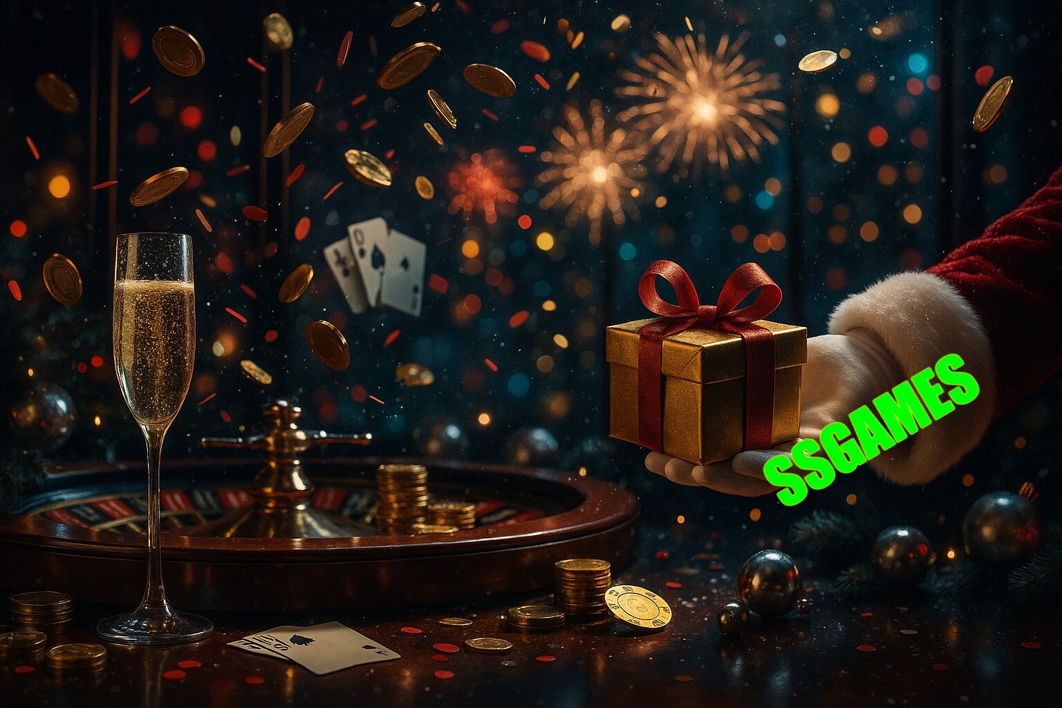 Promoções de Ano Novo no SSGAMES